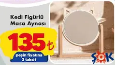 KEDİ FİGÜRLÜ MASA AYNASI indirimli fiyat KEDİ FİGÜRLÜ MASA AYNASI fiyat ve kampanya bilgisi